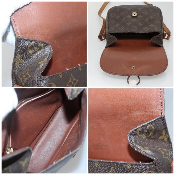 LOUIS VUITTON Monogram Saint Cloud MM Shoulder Bag M51243 LV Auth 118946 - Picture 15 of 16